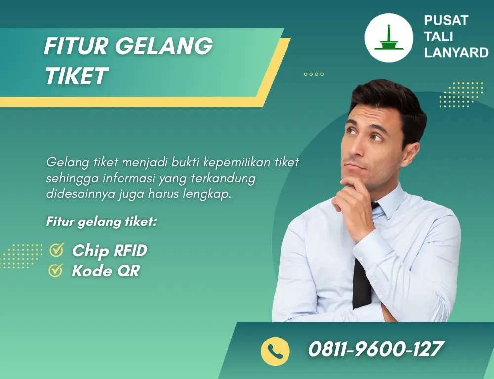 Fitur Gelang Tiket