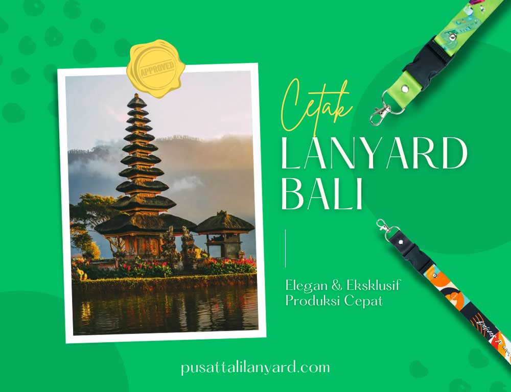 Cetak Lanyard Bali Desain Elegan