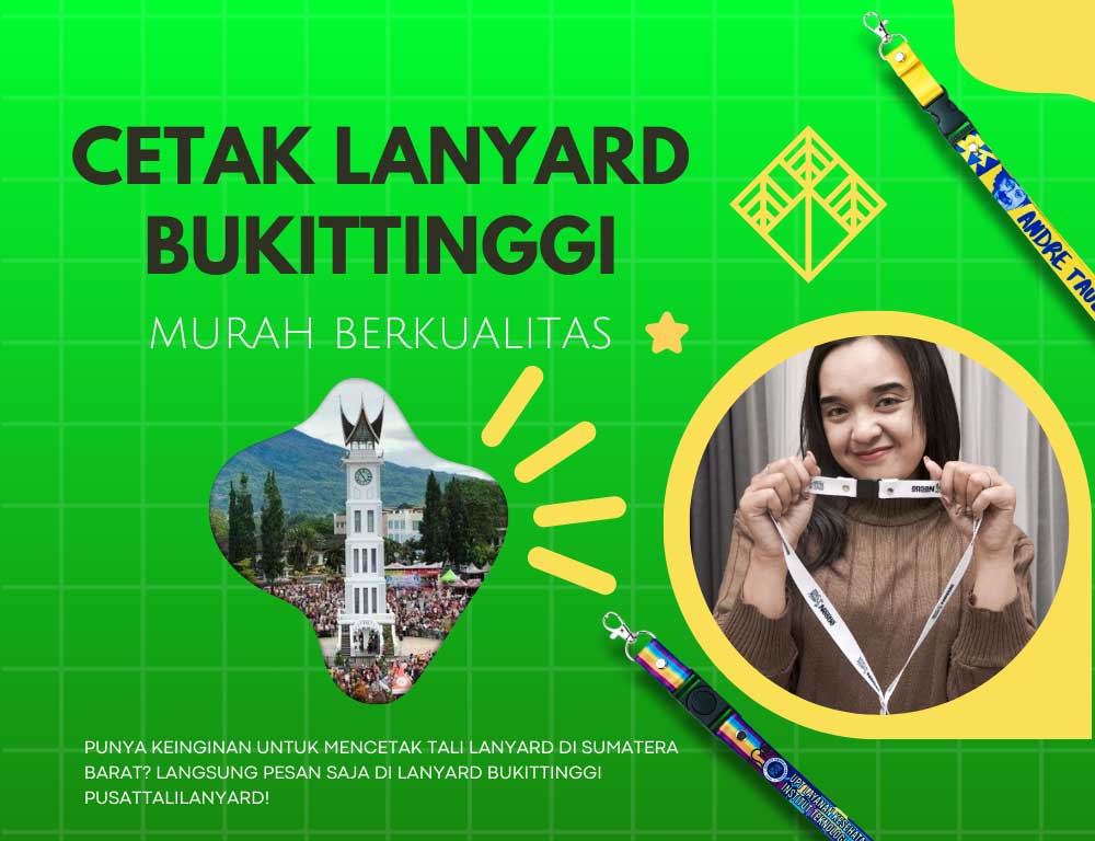 Cetak Lanyard Bukittinggi